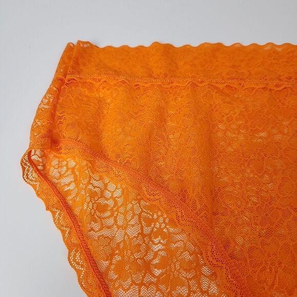 4 Splendies Bikini Brief Womens 1X Underwear Panties Sheer Lace Cotton Mix NWT - Picture 14 of 16